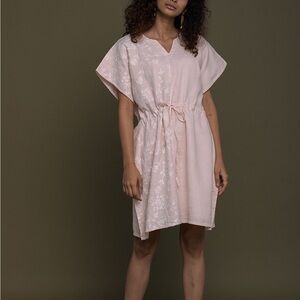 Reistor Embroidered August Breeze Kaftan Dress Madewell